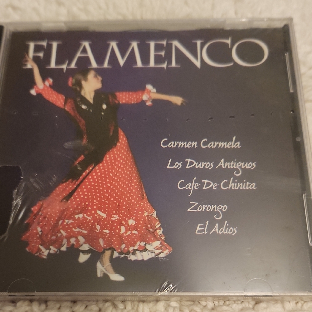 Flamenco Music CD - Red Cover